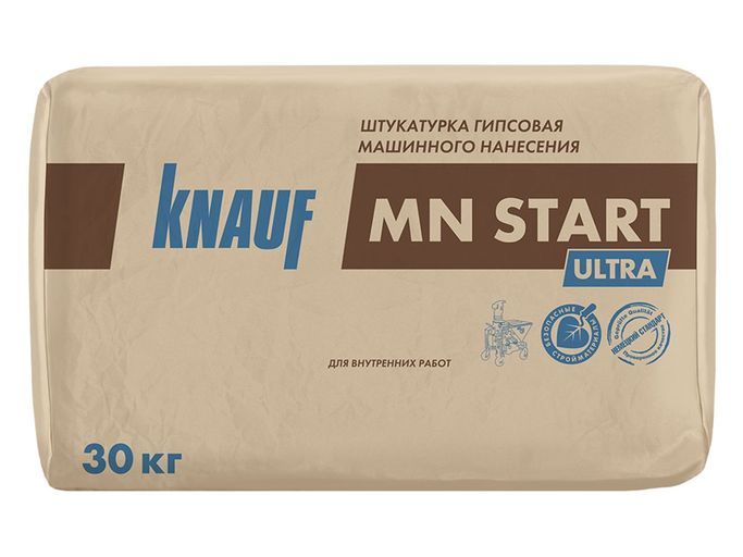Штукатурка  KNAUF МН Старт УЛЬТРА 30кг гипсовая белая