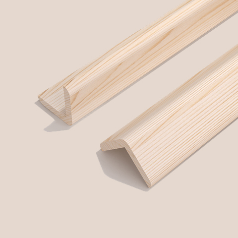 Уголок Сосна 20*20 2,5м срощ. Сорт Экстра