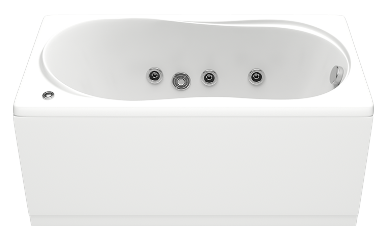 Ванна акрил 1,4x0,7 "Тесса" на каркасе с панелью BAS