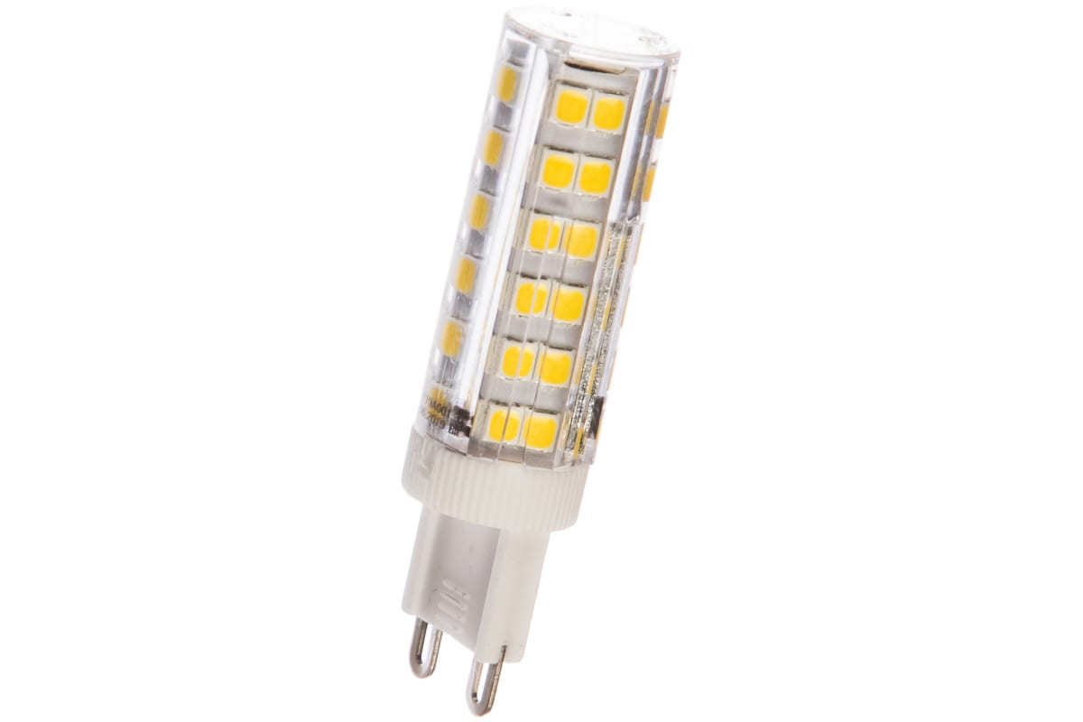 Лампа светодиодная LED  5Вт 220В G9 4000К COB-яркая Diodtrade