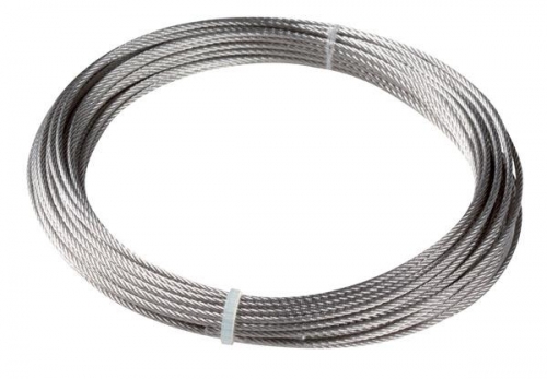 Трос М4 стальной DIN3055 SWR(200м)