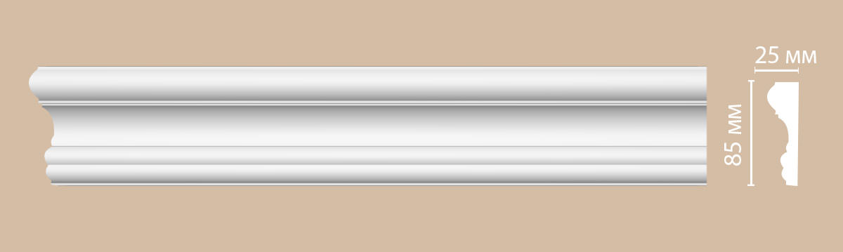 Интерьерный молдинг 97174  (гибкий)
