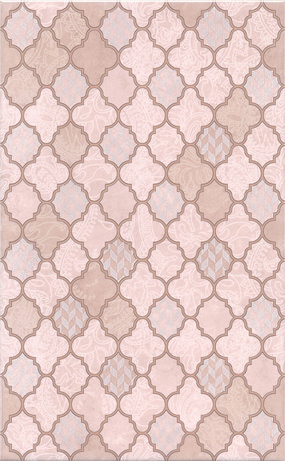 Плитка 250*400 KERAMA MARAZZI Фоскари розовый декор OP/B22/6333
