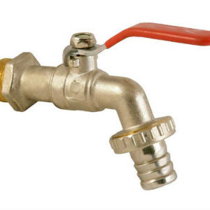 Кран шаровый 1/2" со штуцером ручка САДОВЫЙ (02293)