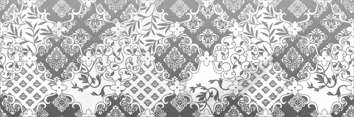 Плитка 200*600 Laparet Cassiopea Fancy декор серый 