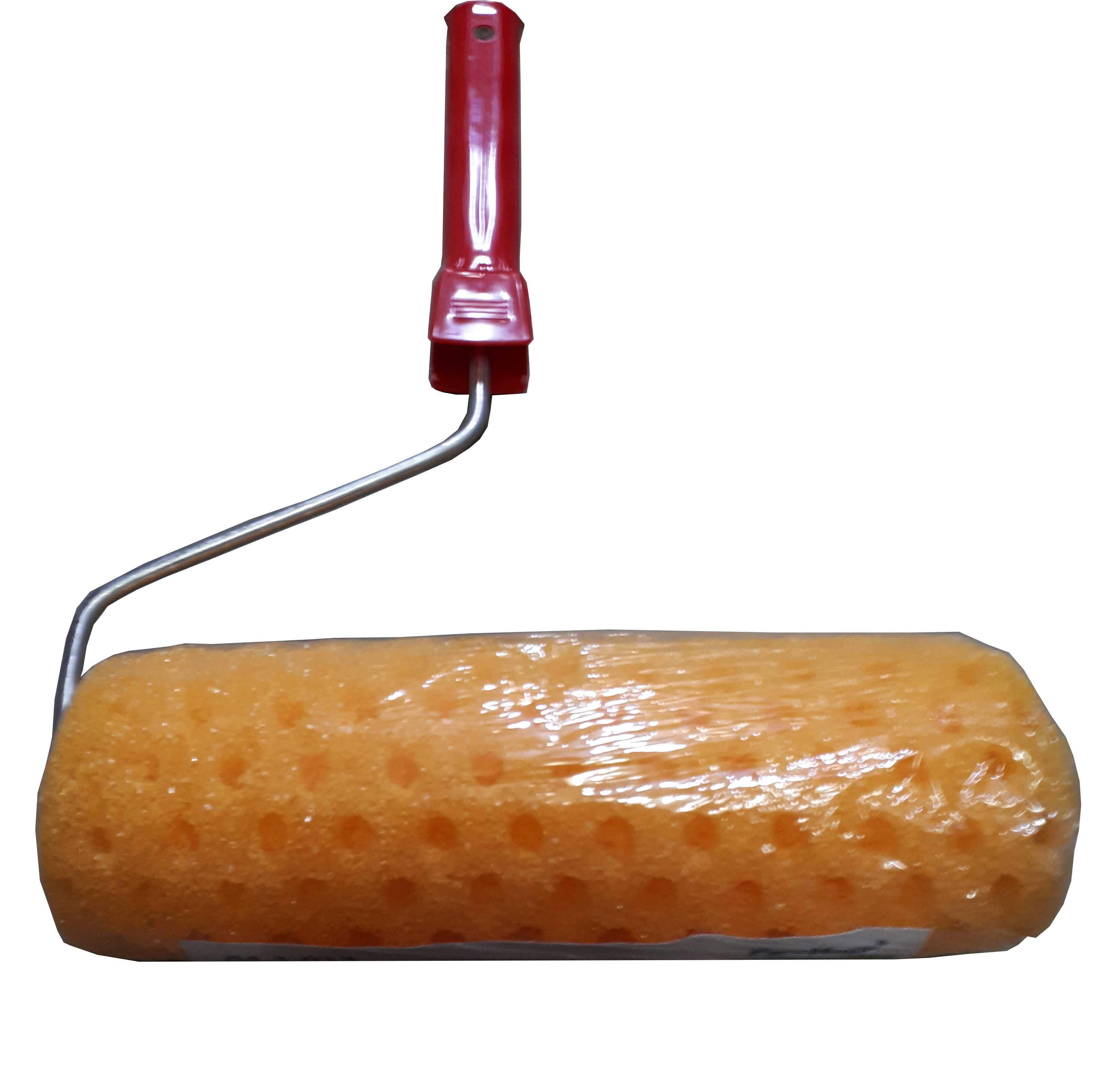 Валик 240мм поролоновый структурный "Горошек" 04-1-013 с ручкой