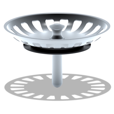 Решетка для выпуска 3 1/2" М305 (глубина 40 мм)