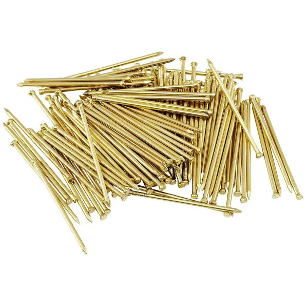 Гвозди  40*1,4 финишные латунь (40шт)