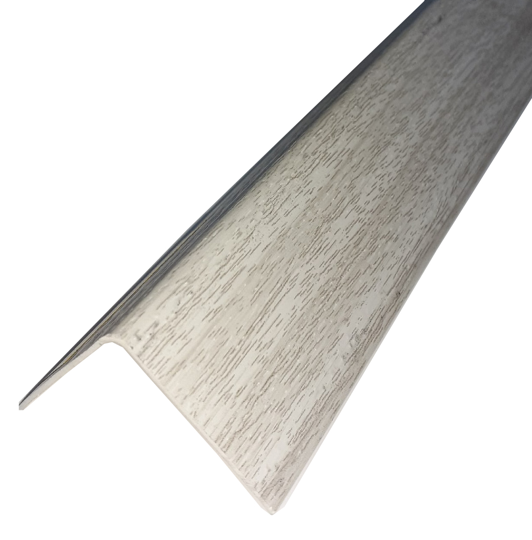 Панели пласт  угол ясень белый 20*20 торцевой 2,7м Идеал