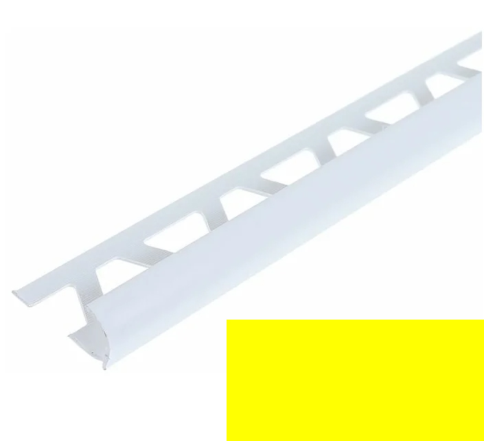 Профиль д/кафеля внешн ПВХ, 9мм желтый 2,5м №23