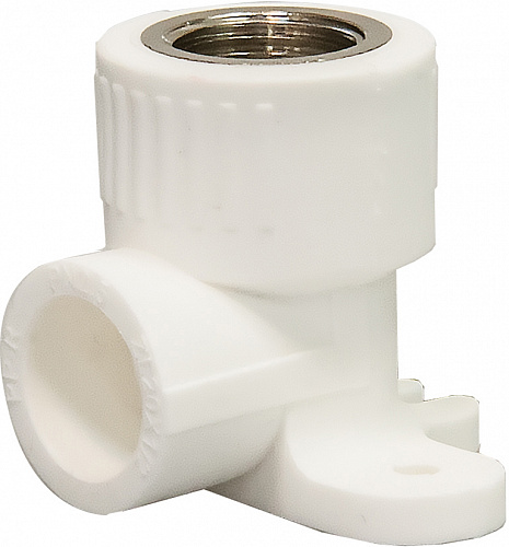 Угольник PP-R с крепл. вн/р DN 20х1/2" EVER® plast