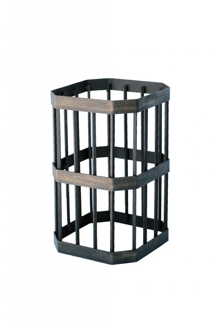 Сетка-каменка натрубная ковка 312х312х500мм, НМК