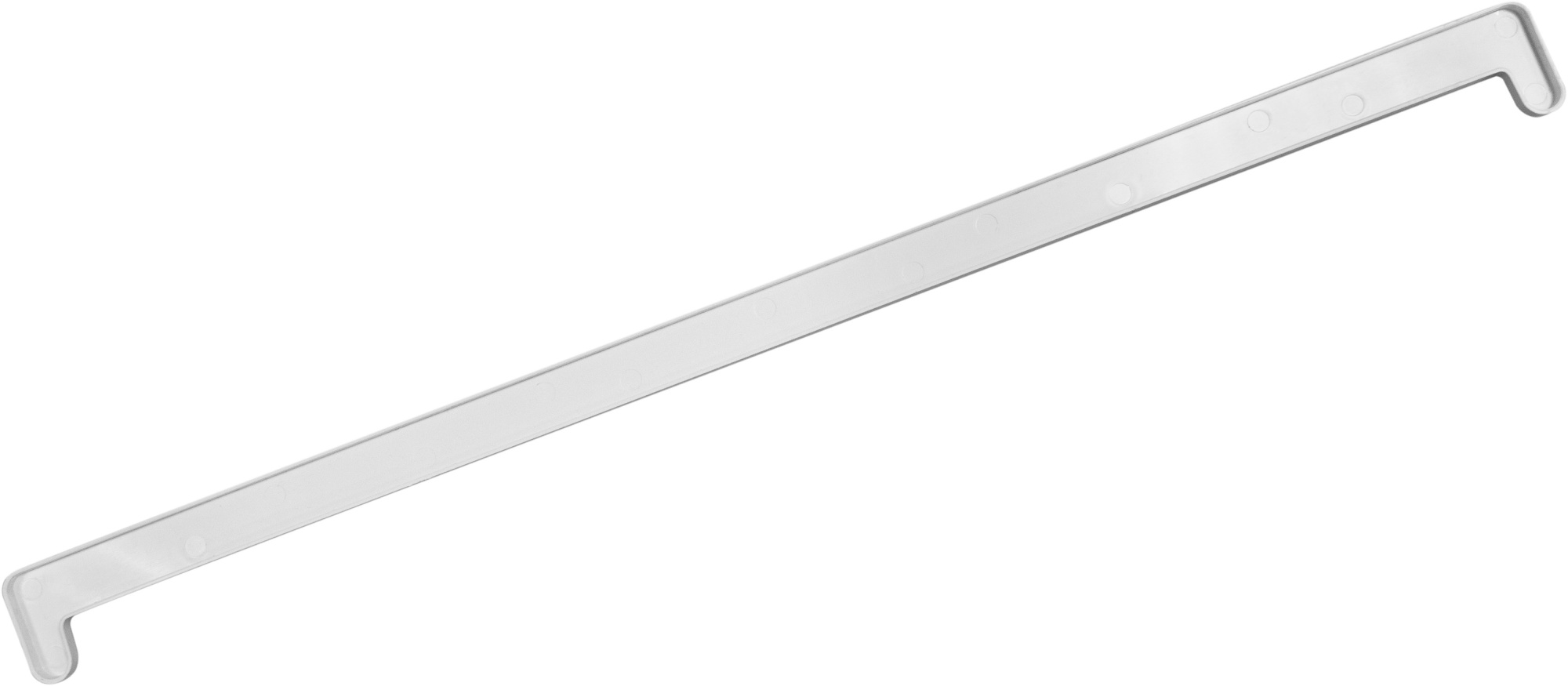 Подоконник пластиковый заглушка ПВХ 700 мм, Белая Витраж											