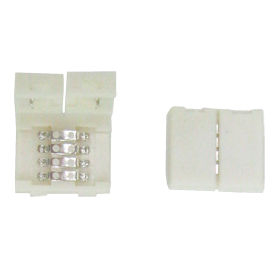 Коннектор LED зажимной 4-х конт. 10мм Ecola SC41SCESB