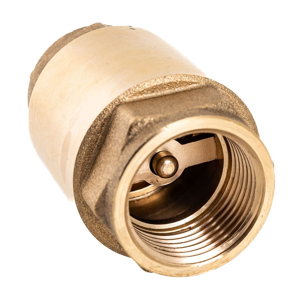 Клапан обратный 1 1/2" с латунным седлом 