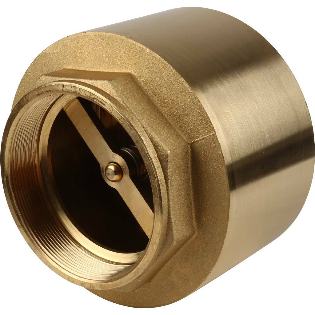 Клапан обратный 2" с латунным седлом 