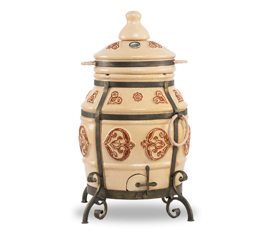 Тандыр Урал, шампура(10шт), "солнышко" для шампуров, колосник, термометр, 940*670*530мм ЭкоТандыр