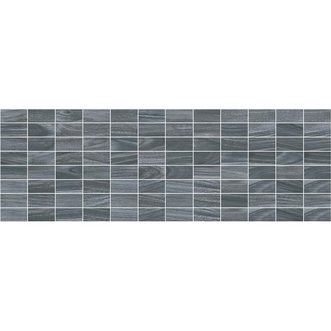 Плитка 200*600 Laparet Zen декор мозаичный черный MM60068