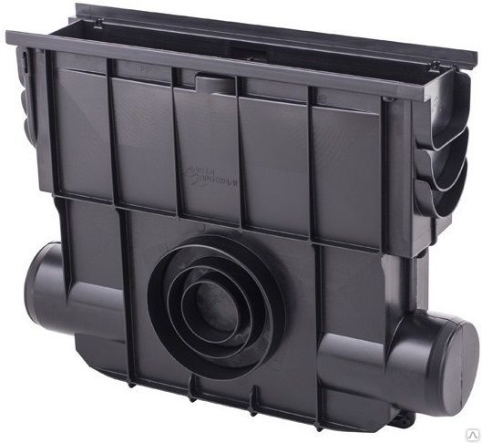 Пескоуловитель в комплекте с корзиной и крепежом (черный)