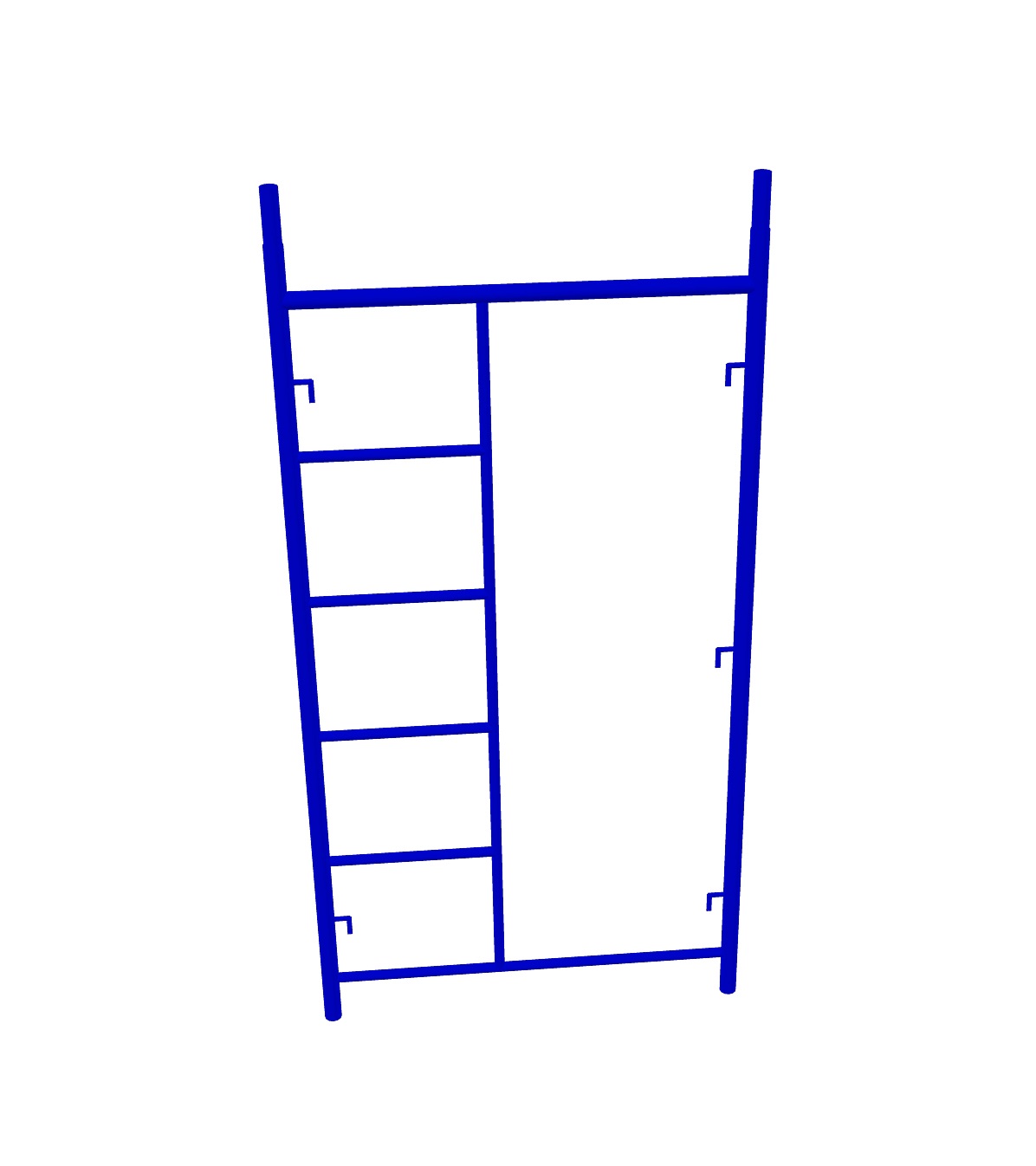 Леса строительные рама с лестницей