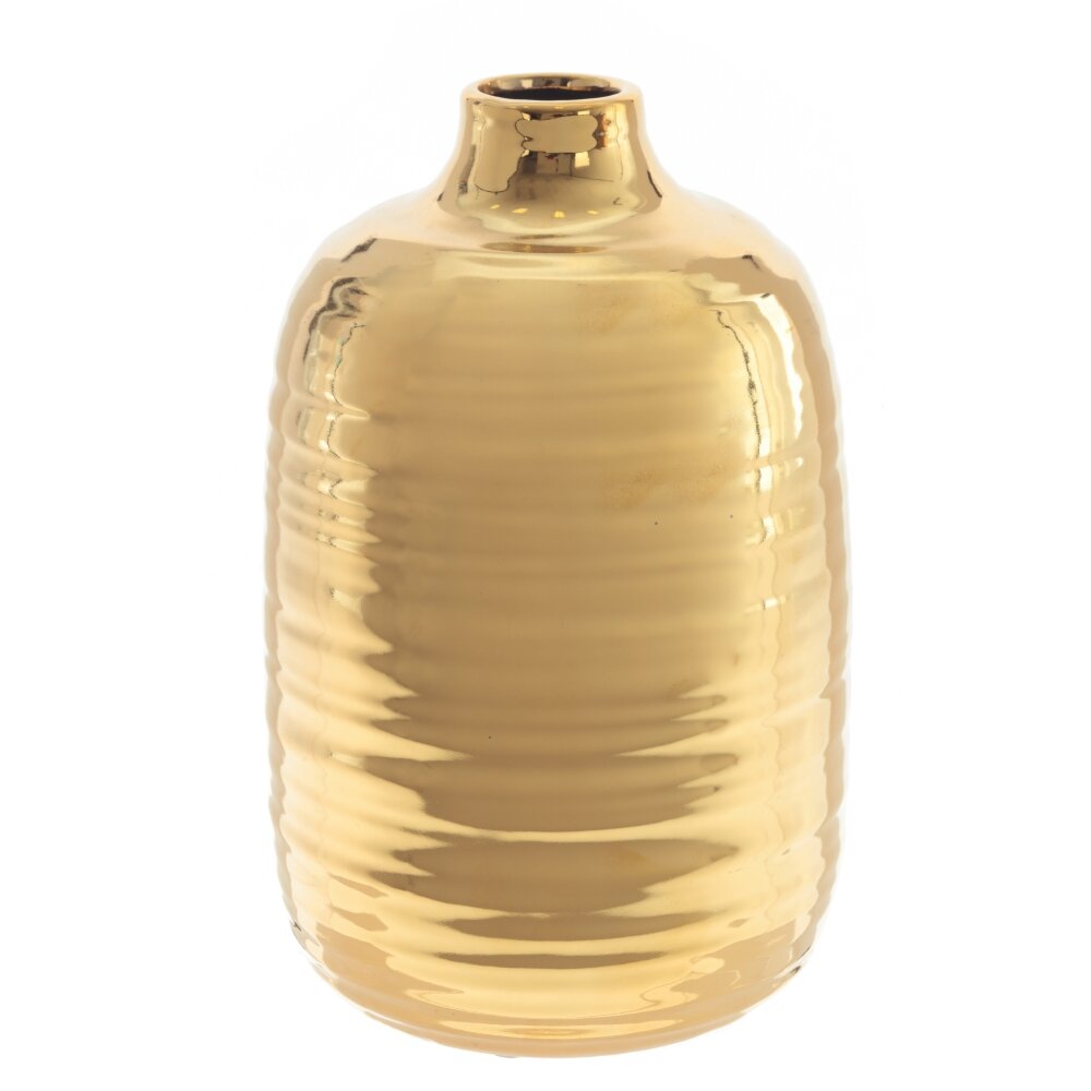 Ваза керамическая, золото, 12*21 см, 788811