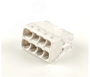 Клемма 8-проводная компактная Stekker 2273-208