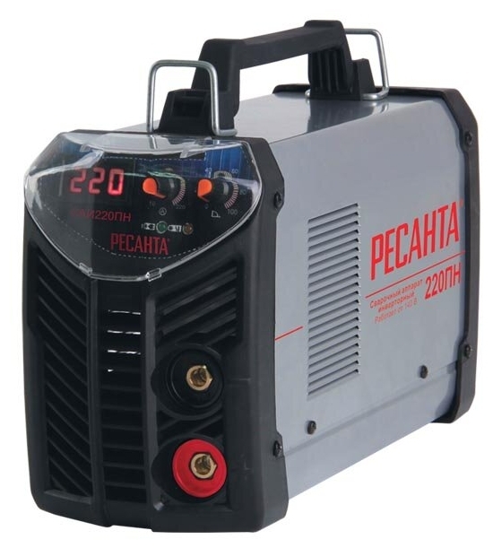 Сварочный аппарат инверторный САИ 220 ПН 10-220А, 6,0кВт, до 5мм, 140-240В Ресанта