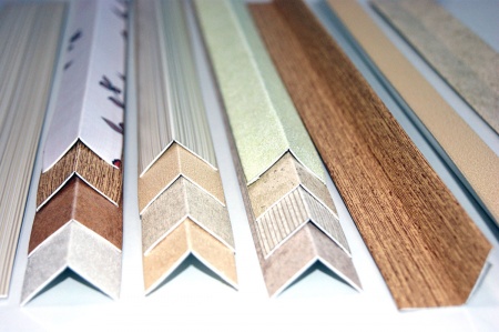 Панели пласт  угол унив керия серебристая 24*24 торце 2,7