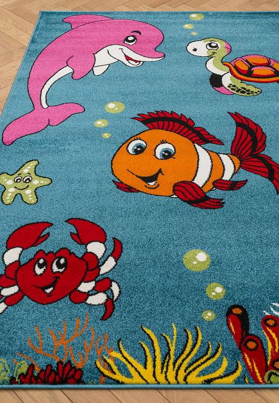 Ковер Crystal 2109-Biue 133*200 см 