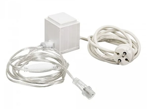 Блок питания VEGAS, 220V/24V, мощность 30W, макс. подключение 1500 LED ламп, 55046