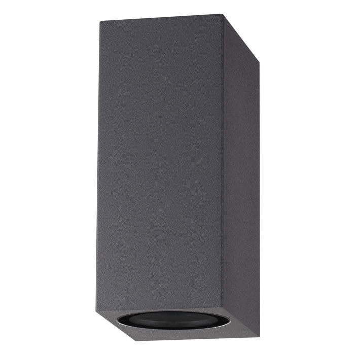 Светильник ландшафтный 370600 NOVOTECH STREET NT19 180, IP54, т/серый, LED GU10 4000К 2*50W LANDSCAPE