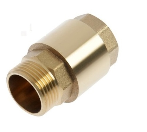 Клапан обратный 1" с латунным седлом вн/нар RVC 