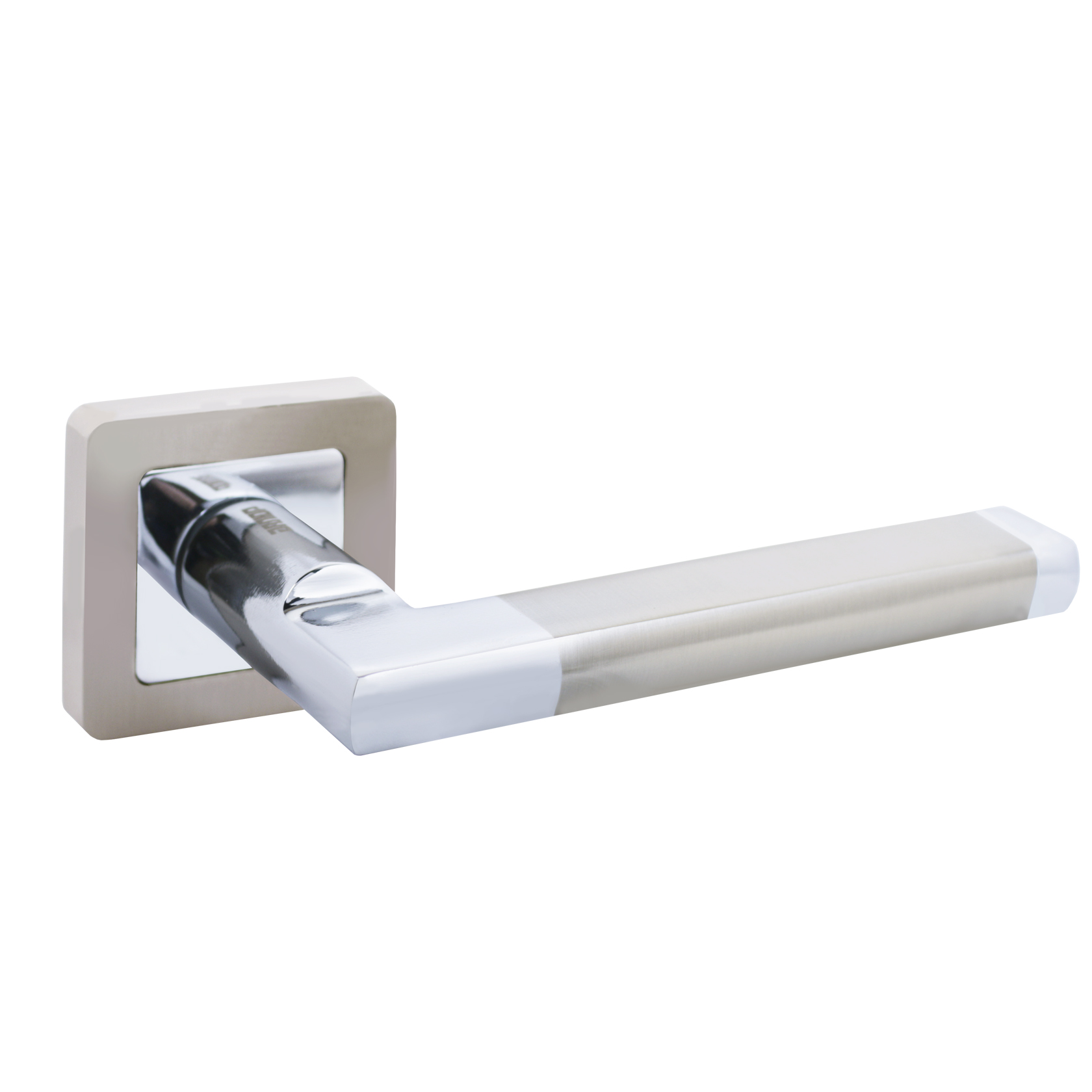 Ручка дверная АЛЛЮР АРТ ВЕНСАН SN/CP 2682  мат.никель/хром 12273