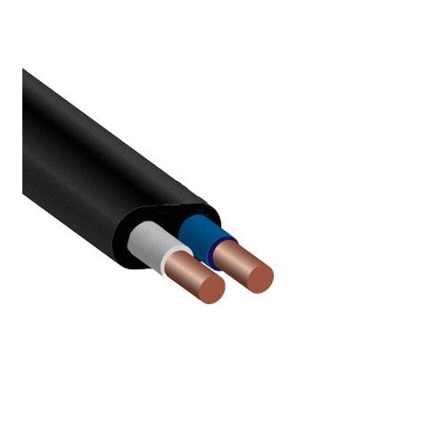 Кабель силовой ВВГнг(А)-LS 2х2.5 плоский ГОСТ