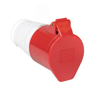 Розетка кабельная(силовая) 32А 3P+E IP44 переносная 380В EKF PROxima 224-32-380