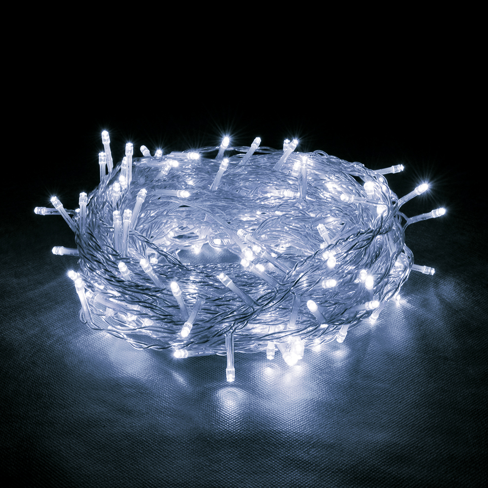 Электрогирлянда-конструктор VEGAS Нить, LED 48 ламп, холод.свет, 5 м, 24V,  55001 (нужен блок)