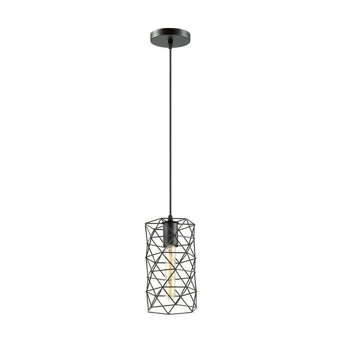 Светильник подвесной LUMION SUSPENTIONI OLAF 3729/1 чёрный E27 1*60W 