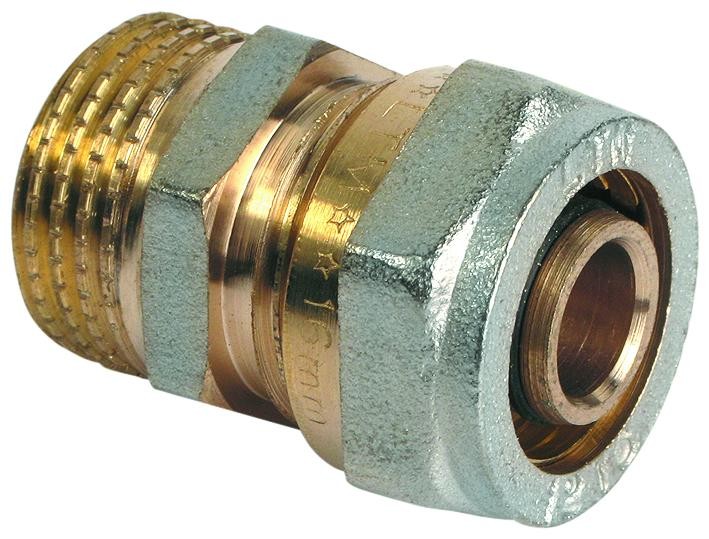 Муфта м/п 20х1/2" н/р 