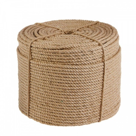 Веревка джутовая d-12мм, 20м