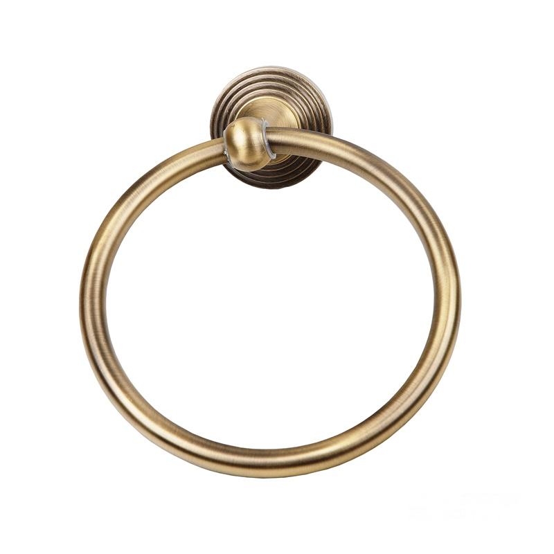 Полотенцедержатель кольцо 6610 АВ бронза 102198