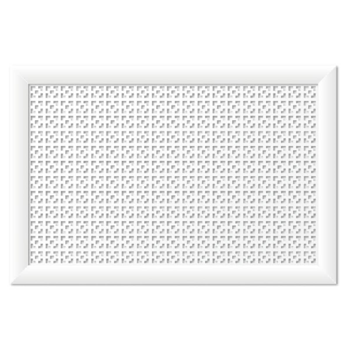 Решетка радиаторная Глория белый 600*900 