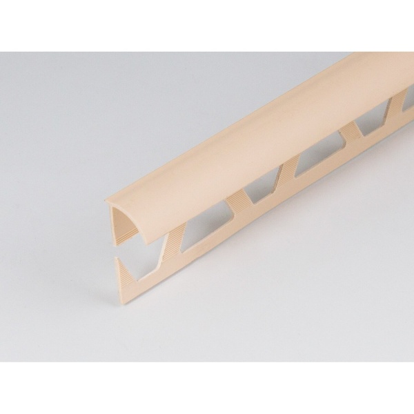 Профиль д/кафеля ПВХ внешний 9мм слоновая кость 2,5м Cezar