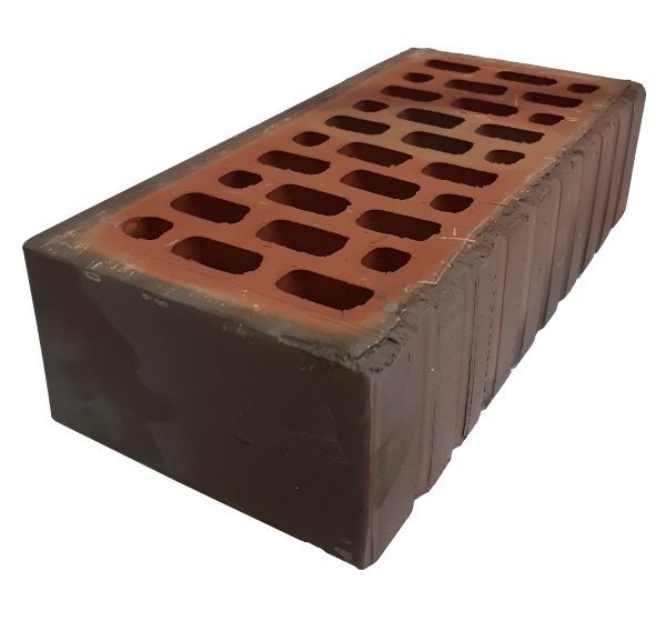 Кирпич керамический одинарный лицевой пустотелый Флэш М-200  (480) Ликолор