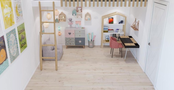 Паркет ламин Kastamonu SunFloor Дуб эри 1380*161*8мм 4V 33кл (уп11шт/2,443кв) МО