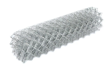 Сетка-рабица 50*50 высота 2,0м 10м  (1,6мм) оцинк.