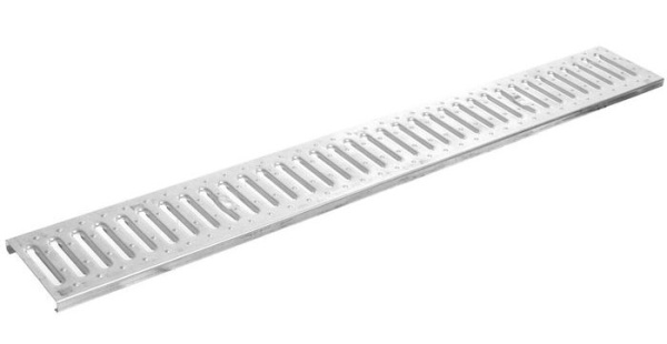 Решётка канала стальная (1,00м х 0,13м)