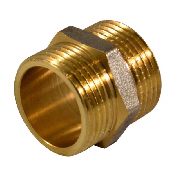 Ниппель 1/2" ш/ш никель
