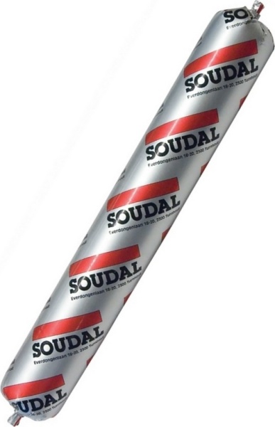 Герметик SOUDAL Soudaflex 40 FC полиуретановый серый 600 мл