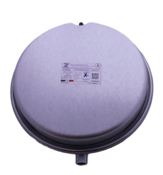 Расширительный бак F12 л для отопления плоский (верт)