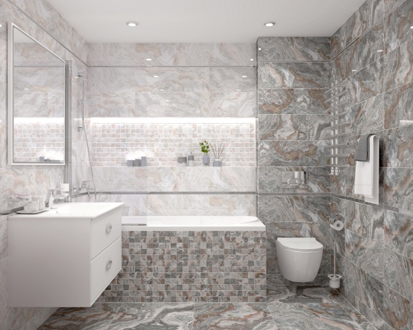 Плитка 250*750 Laparet Gray серая